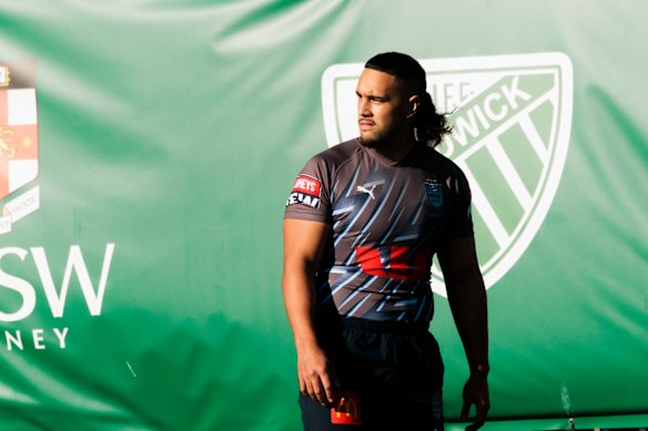 Keaon Koloamatangi played his one Origin game in 2023.