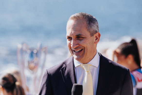 NRL chief executive Andrew Abdo.