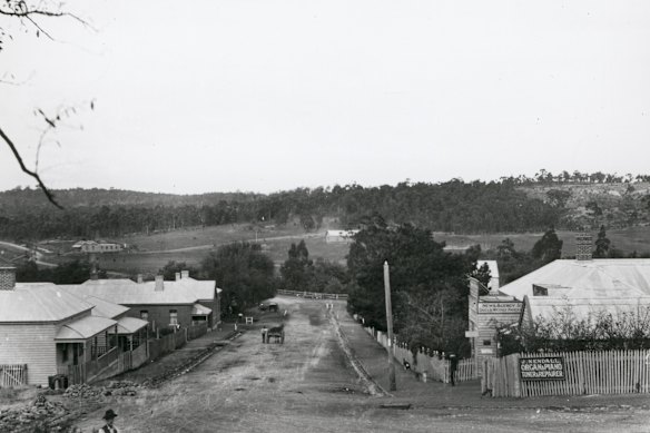 Diamond Creek in 1912.