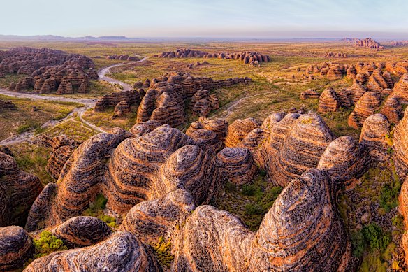Stony silence in the Bungle Bungle Range, Purnululu National Park.