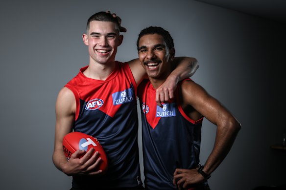 Xavier Taylor and Latrelle Pickett join a new-look Melbourne squad.
