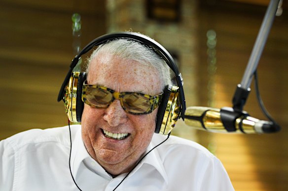 John Laws was known as “golden tonsils” for his distinctive voice.