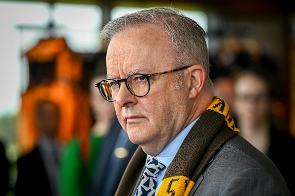 Prime Minister Anthony Albanese in Melbourne on Monday where he said co-hosting COP was not an option. 