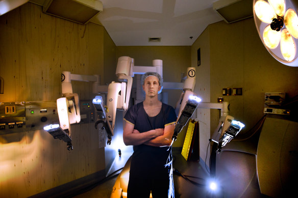 Dr Matthew Magarey is seeing a rise in throat cancers.