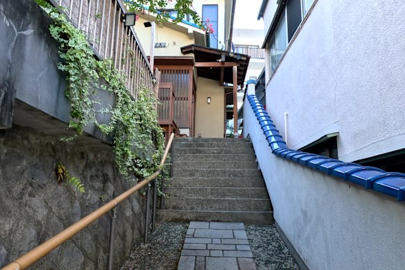 The house has been restored after being bought in a dilapidated condition.