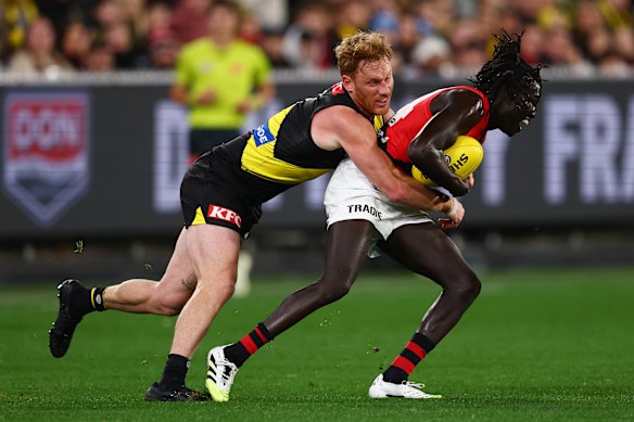 Nick Vlastuin was playing his 250th game.
