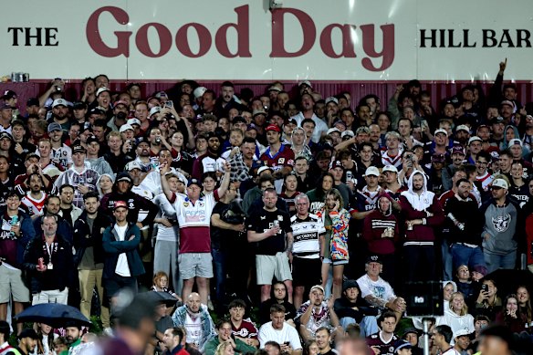 Sea Eagles fans love the game-day experience at 4 Pines Park.