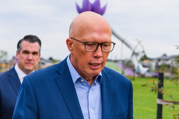 Opposition Leader Peter Dutton has had to walk back his government efficiency plans after his work-from-home policy sparked a backlash among outer suburban women.