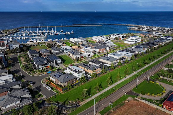 The paddleboarders were spotted by police while floating near Wyndham Harbour. 