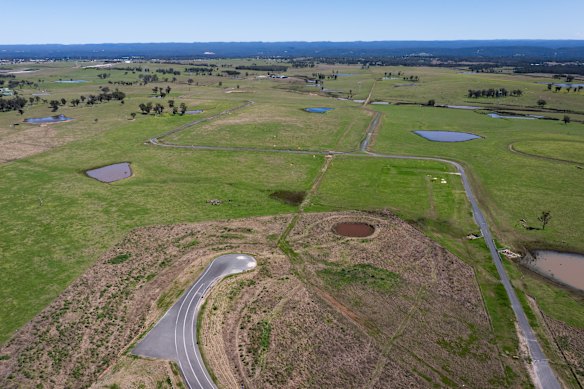 Land in Luddenham where it is planned that Sydney Science Park will be built.