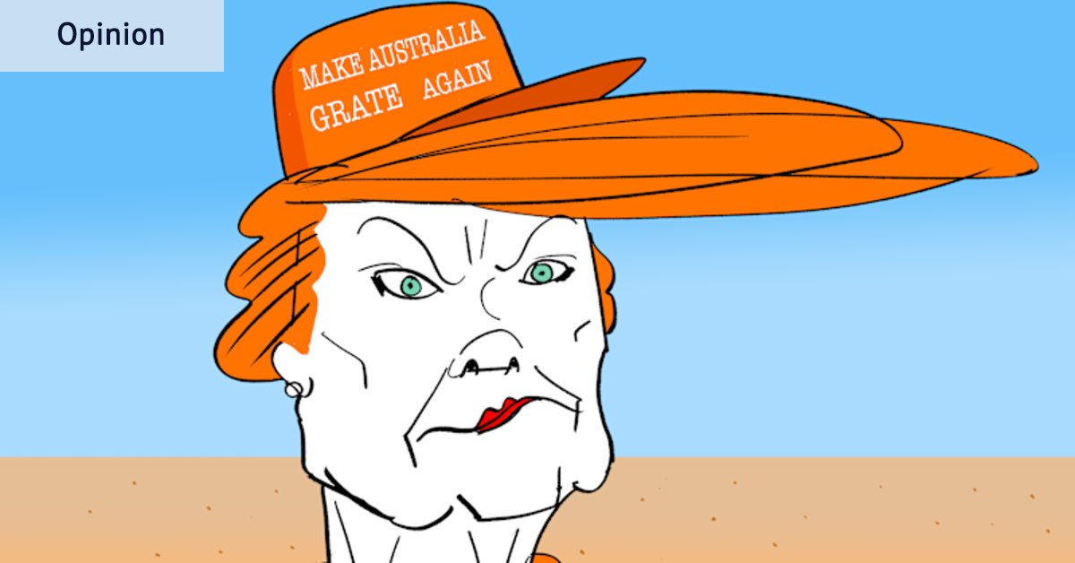 Like Trump, Hanson’s rise is beyond politics. That’s why she’ll be hard to stop