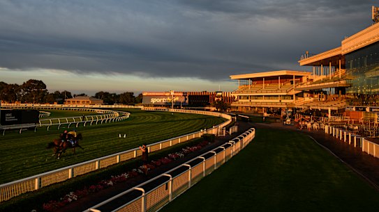 Races were run early at Caulfield Racecourse on Saturday because of extreme heat.