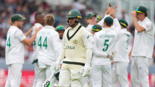 Usman Khawaja has scored more than 90 just once in his past 45 Test innings.