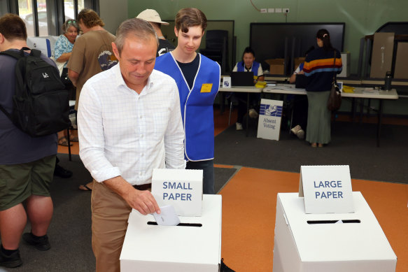 Premier Roger Cook was not happy with how the WA Electoral Commission ran the election on Saturday.