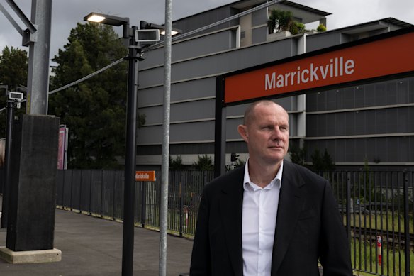 Inner West Council, led by Mayor Darcy Byrne, is planning buildings of six to 11 storeys in Ashfield, Marrickville, Dulwich Hill and Croydon, which are all serviced by train lines.