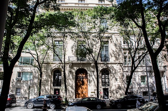 Epstein’s The Upper East Side mansion where he entertained the wealth and connected of America and the world.