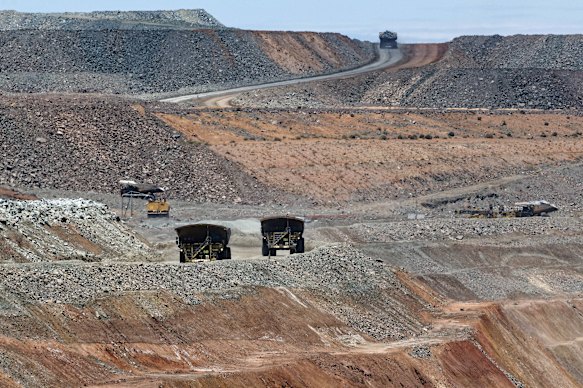 The Kalgoorlie Super Pit.