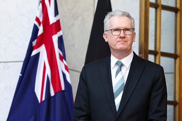 Home Affairs Minister Tony Burke says he is “in the business of stopping hatred from being imported to Australia”.
