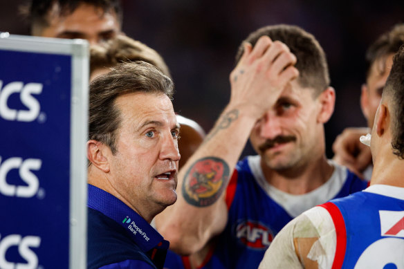 Bulldogs coach Luke Beveridge has concerns about tweaks to the holding-the-ball rule.