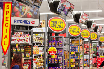 Ritchies Supa IGA store in Carrum Downs, Victoria.