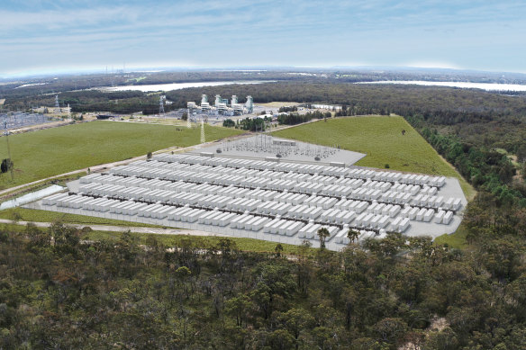 BlackRock is involved with the Waratah Super Battery in NSW, which will rank among the biggest grid-scale batteries anywhere in the world.
