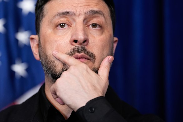 No one was as surprised as Zelensky.