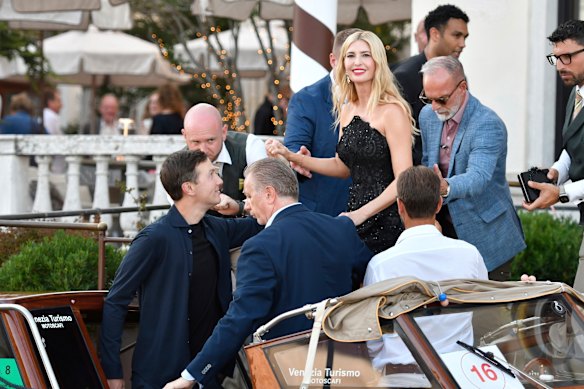 Ivanka Trump (right) and Jared Kushner (left). 