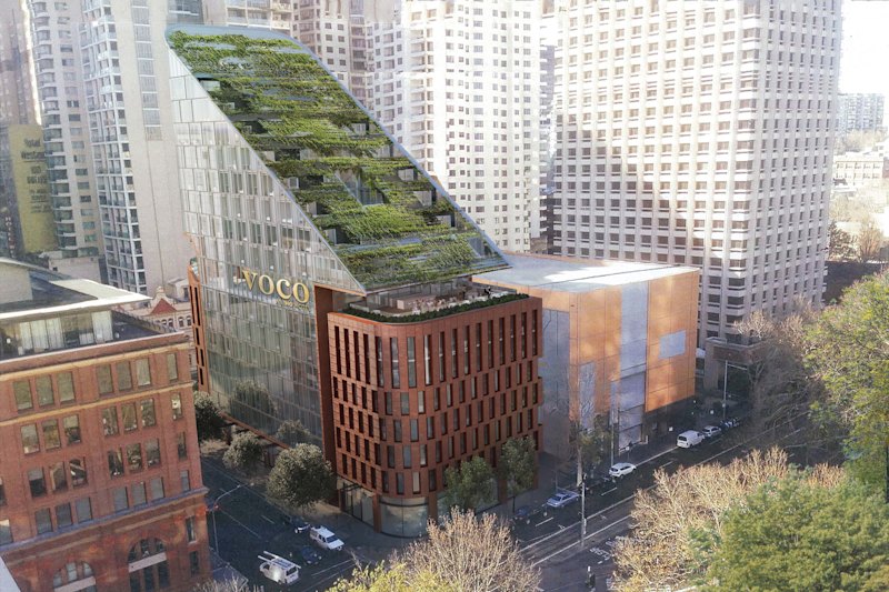 Render of 430 Pitt Street, Sydney, NSW.