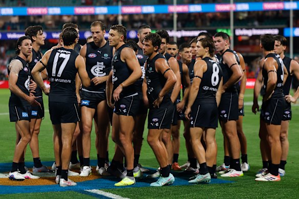Same old Blues, after their Opening Round loss to the Swans.