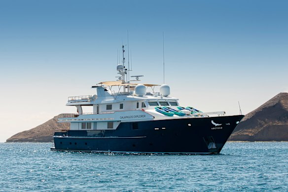 &Beyond’s Galapagos Explorer has four decks and capacity for 12 guests.
