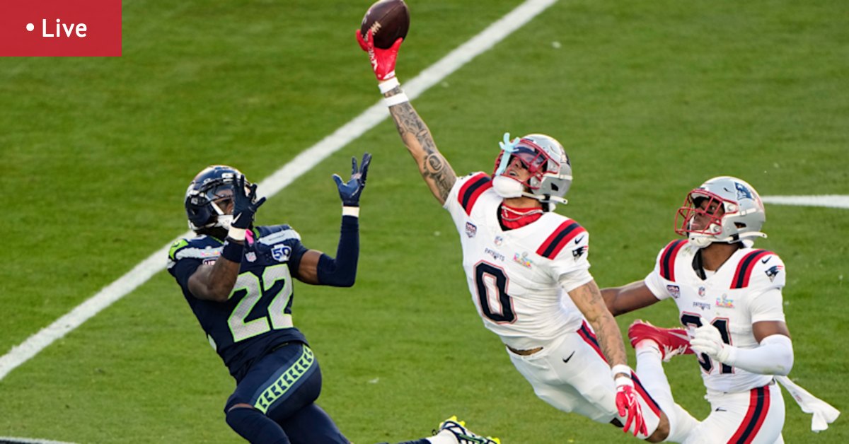 Seattle Seahawks defeat New England Patriots in California scores, teams, players, stats