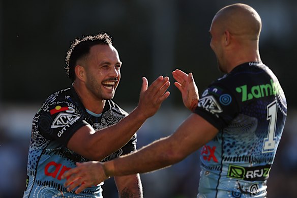 Braydon Trindall (ankle) will return for Cronulla on Saturday night
