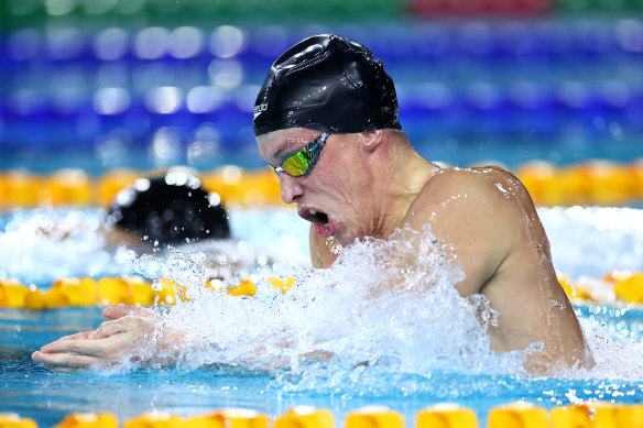 Zac Stubblety-Cook successful  the 200m breaststroke last  connected  Friday.