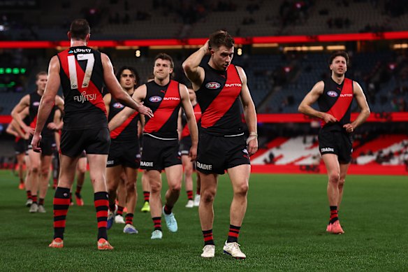 The injury ravaged Essendon won’t compete for finals in 2025.