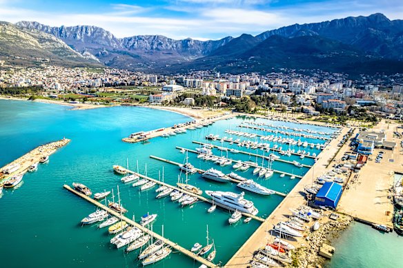 The port town of Bar, Montenegro,  is along with Belgrade, Serbia, one of the two main stops on the Balkans’ most famous railway.