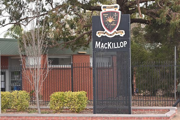 MacKillop College in Werribee. 