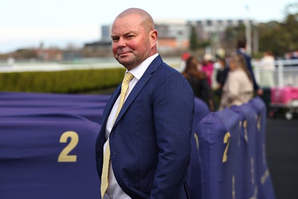 Trainer Matthew Dunn.