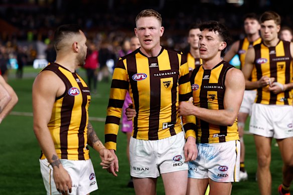 James Sicily was anything but silent when defending Jack Ginnivan after a taunt from Port Adelaide coach Ken Hinkley last season.