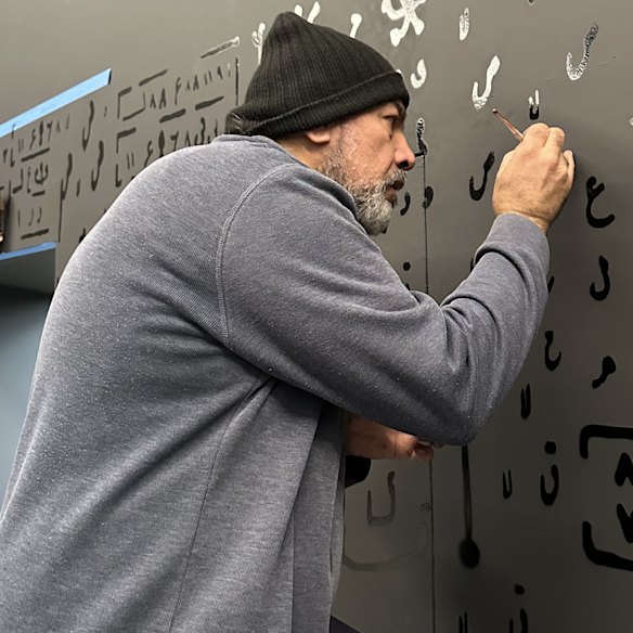 Sabsabi’s work for the Venice Biennale features painting, video, sound and, in one exhibit, scent.