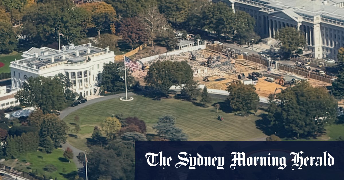 White House East Wing demolished in short time on president’s orders