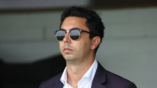 Trainer Sterling Alexiou.