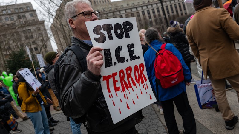 Tens of thousands have protested in Minneapolis, and throughout US, over fatal ICE shooting