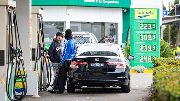 Petrol prices are not expected to return to pre-war levels for some time.