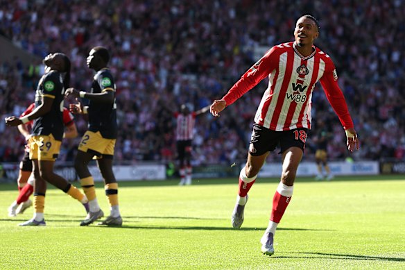 Sunderland fans were able to celebrate a Premier League win for the first time in close to a decade.