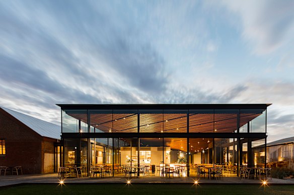 Glasshouse Restaurant is on the grounds of the historic Goonoo Goonoo Station.