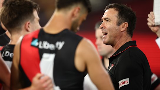 Bombers coach Brad Scott.