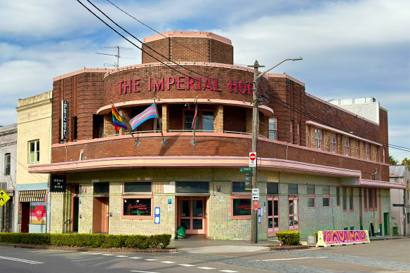 The Imperial Hotel in Erskineville.