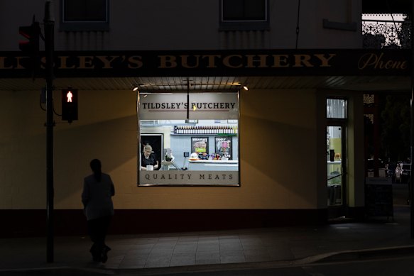 Tildsley’s Butchery, one of the signature small businesses that line Argyle Street. 