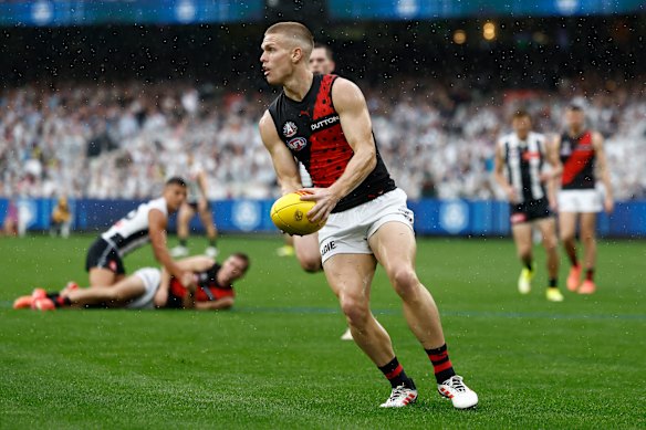 Ben Hobbs was delisted by the Bombers after 65 games. He was taken with pick No.13 in the 2021 draft.
