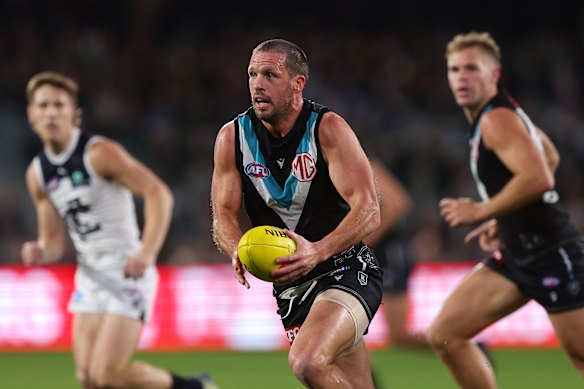 For the first time since 2006, Port Adelaide will enter a season without Travis Boak on their list.